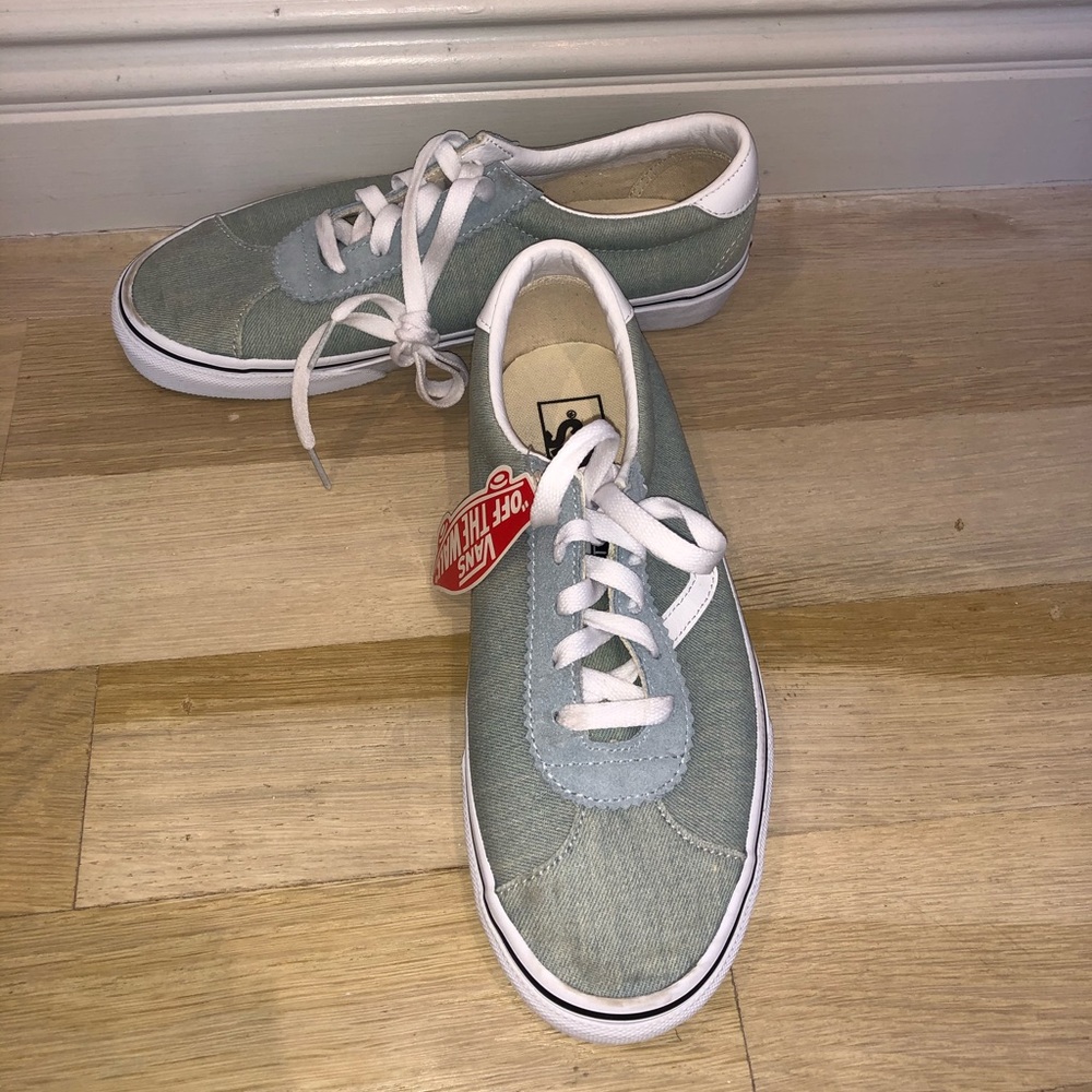 Vans Washed Denim Sneakers - Picture 5 of 6